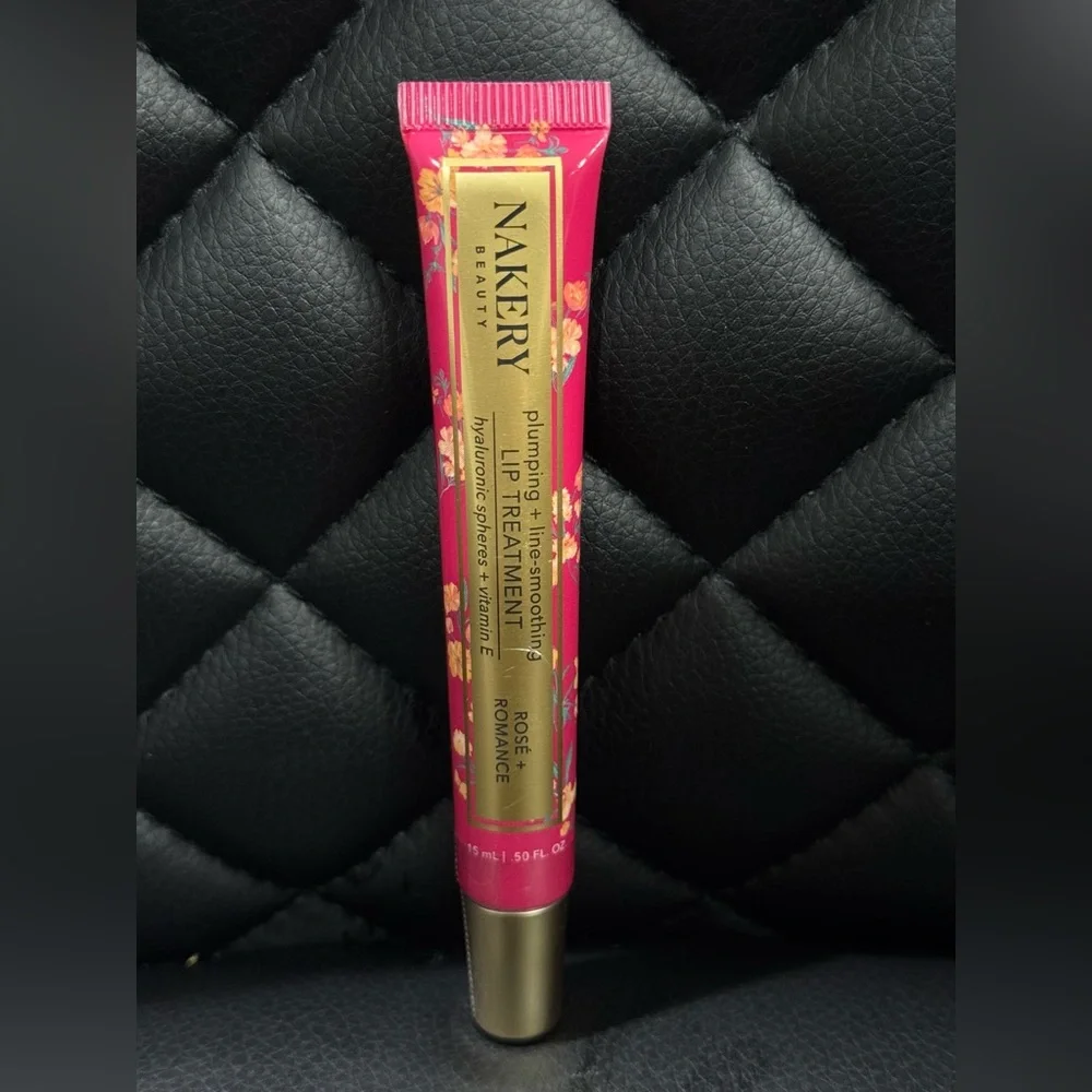 Nakery Beauty Plumping & Line Smoothing Lip Treatment in Shade Rose & Romance